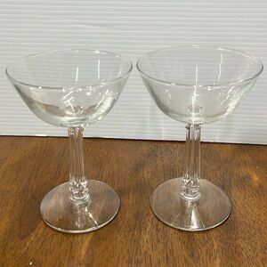 Set of 2 drink glasses